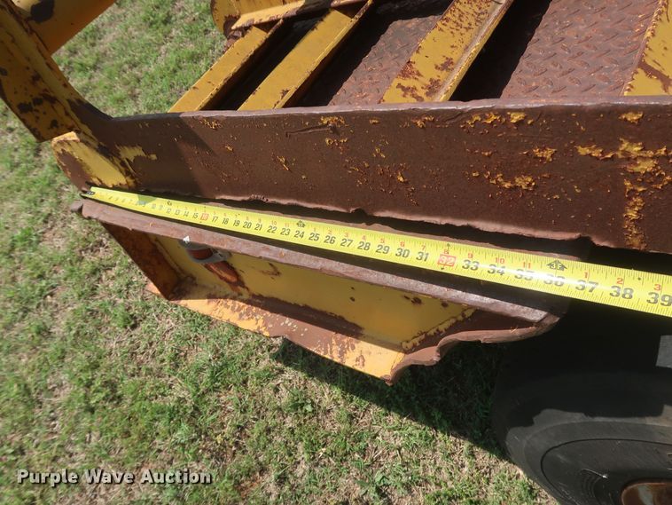 image for item DK3721 1981 Chancey LBT3540  equipment trailer