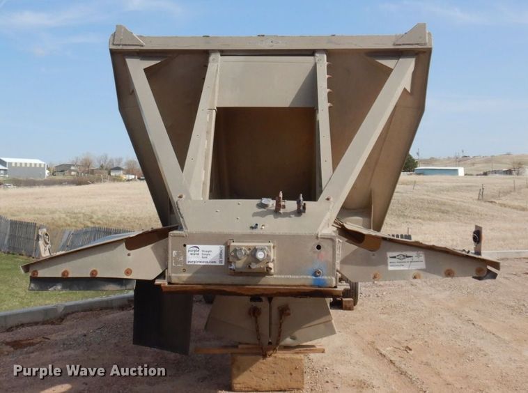image for item DM5432 1993 Beall Transline  bottom dump trailer