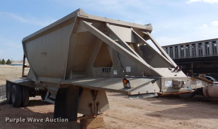 image for item DM5432 1993 Beall Transline  bottom dump trailer