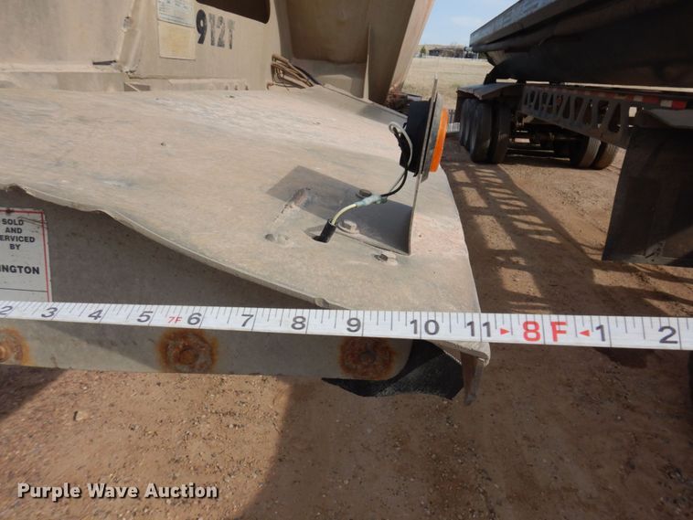 image for item DM5432 1993 Beall Transline  bottom dump trailer