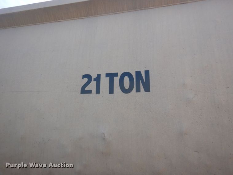 image for item DM5432 1993 Beall Transline  bottom dump trailer