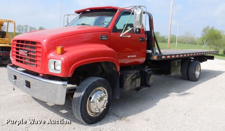 image for item DM6184 1998 GMC C6500  rollback truck