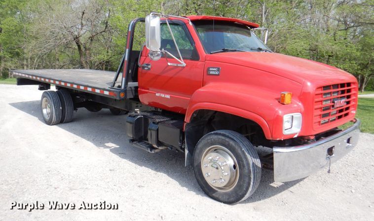image for item DM6184 1998 GMC C6500  rollback truck