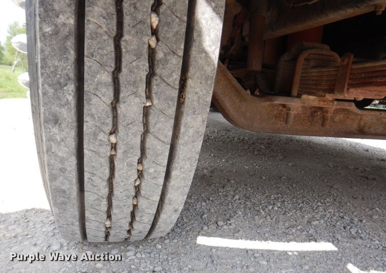 image for item DM6187 1996 International 4900  dump flatbed truck