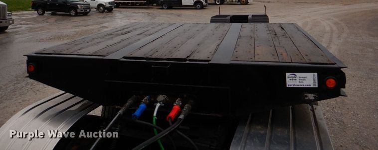 image for item DM7317 1998 Trail King TK70HDG-452  lowboy equipment trailer