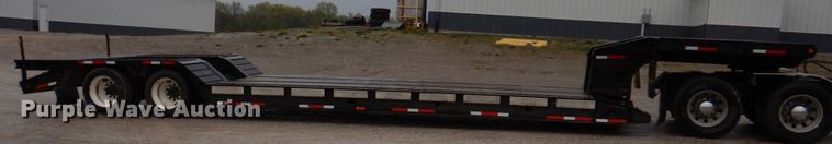 image for item DM7317 1998 Trail King TK70HDG-452  lowboy equipment trailer