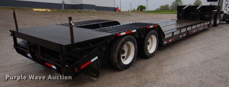 image for item DM7317 1998 Trail King TK70HDG-452  lowboy equipment trailer