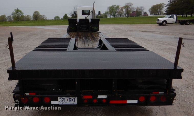 image for item DM7317 1998 Trail King TK70HDG-452  lowboy equipment trailer