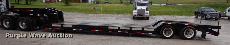 image for item DM7317 1998 Trail King TK70HDG-452  lowboy equipment trailer
