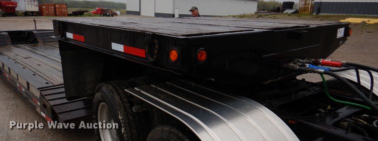 image for item DM7317 1998 Trail King TK70HDG-452  lowboy equipment trailer