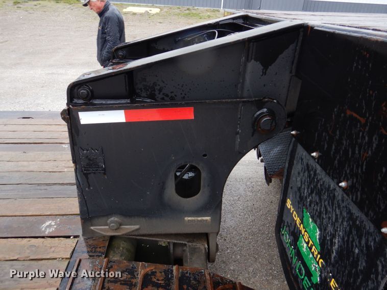 image for item DM7317 1998 Trail King TK70HDG-452  lowboy equipment trailer