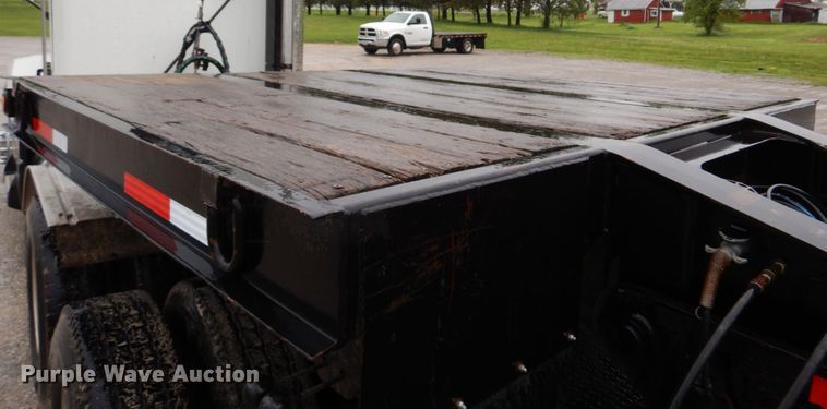 image for item DM7317 1998 Trail King TK70HDG-452  lowboy equipment trailer