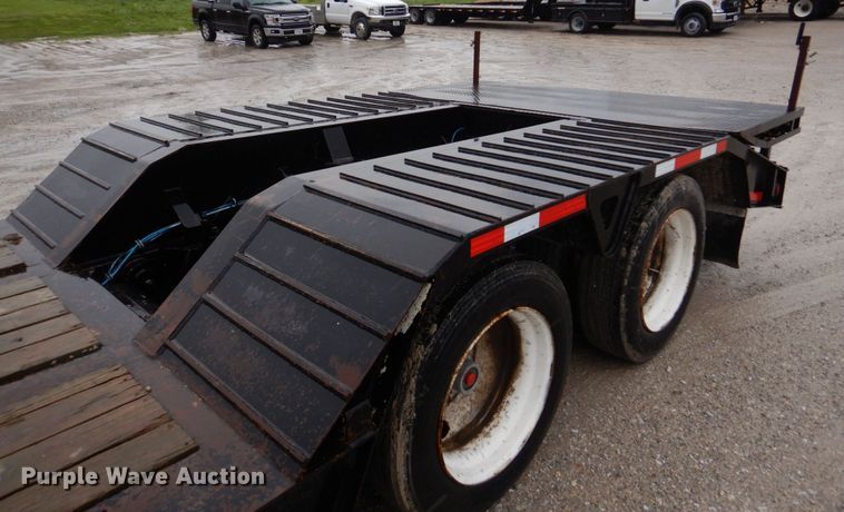 image for item DM7317 1998 Trail King TK70HDG-452  lowboy equipment trailer