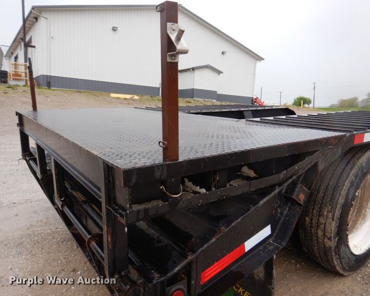 image for item DM7317 1998 Trail King TK70HDG-452  lowboy equipment trailer