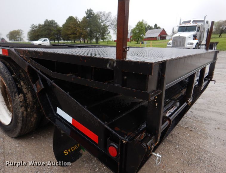 image for item DM7317 1998 Trail King TK70HDG-452  lowboy equipment trailer