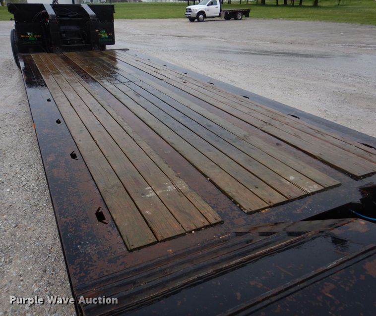 image for item DM7317 1998 Trail King TK70HDG-452  lowboy equipment trailer