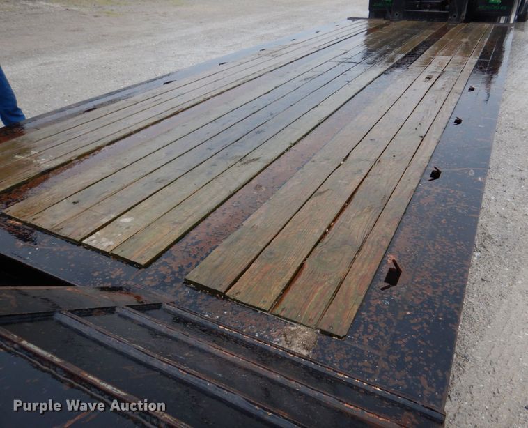 image for item DM7317 1998 Trail King TK70HDG-452  lowboy equipment trailer