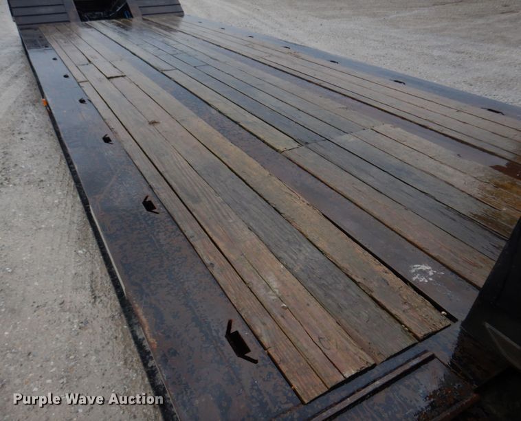 image for item DM7317 1998 Trail King TK70HDG-452  lowboy equipment trailer