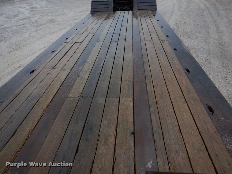 image for item DM7317 1998 Trail King TK70HDG-452  lowboy equipment trailer