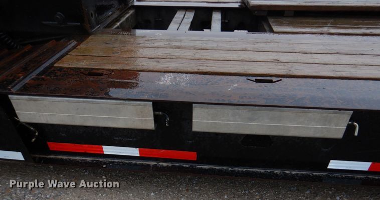 image for item DM7317 1998 Trail King TK70HDG-452  lowboy equipment trailer