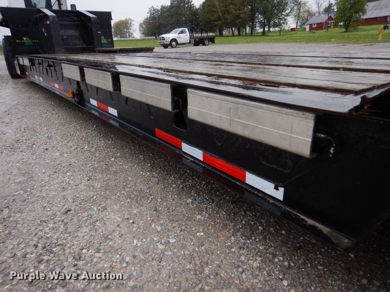 image for item DM7317 1998 Trail King TK70HDG-452  lowboy equipment trailer