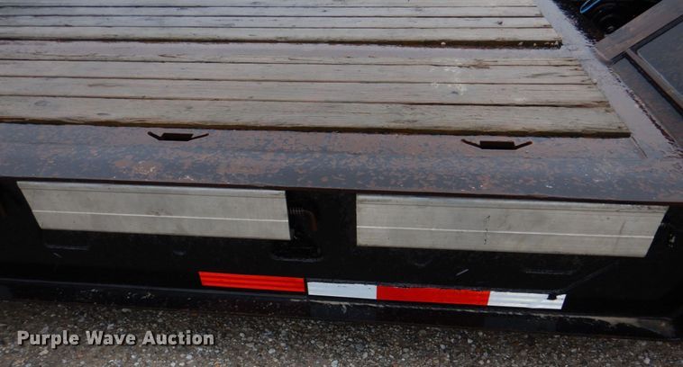 image for item DM7317 1998 Trail King TK70HDG-452  lowboy equipment trailer