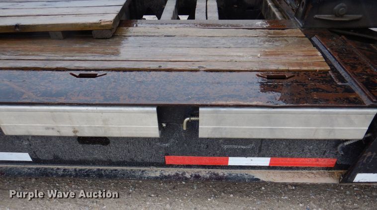 image for item DM7317 1998 Trail King TK70HDG-452  lowboy equipment trailer