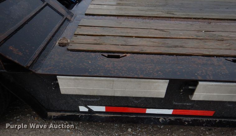 image for item DM7317 1998 Trail King TK70HDG-452  lowboy equipment trailer