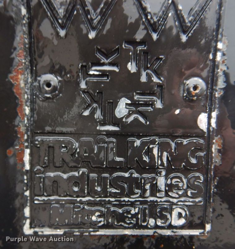 image for item DM7317 1998 Trail King TK70HDG-452  lowboy equipment trailer