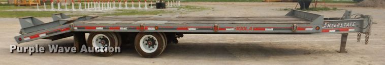 image for item DM7334 2008 Interstate 40DLA  equipment trailer