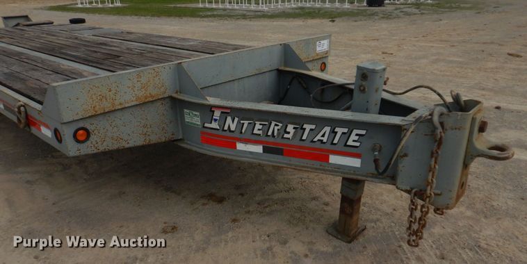 image for item DM7334 2008 Interstate 40DLA  equipment trailer