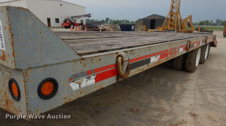 image for item DM7334 2008 Interstate 40DLA  equipment trailer
