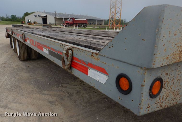 image for item DM7334 2008 Interstate 40DLA  equipment trailer
