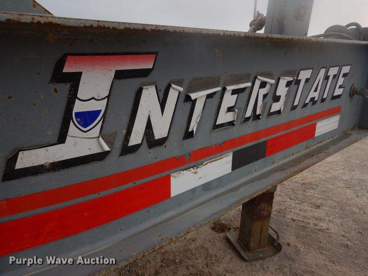 image for item DM7334 2008 Interstate 40DLA  equipment trailer