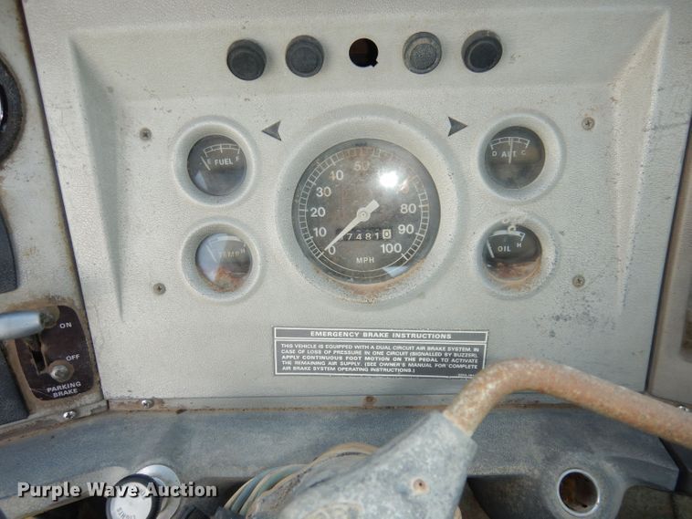 image for item DN1505 1971 Ford 750  semi truck