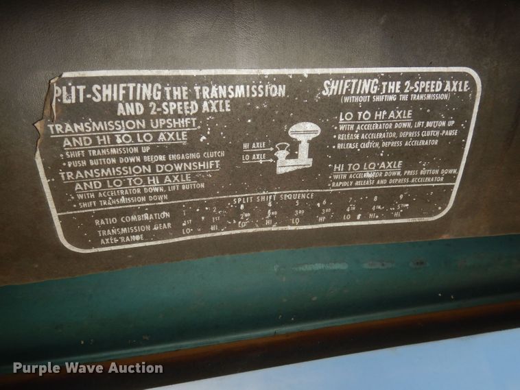 image for item DN1505 1971 Ford 750  semi truck