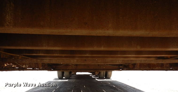 image for item DR0350 1979 HFTH  drop deck equipment trailer