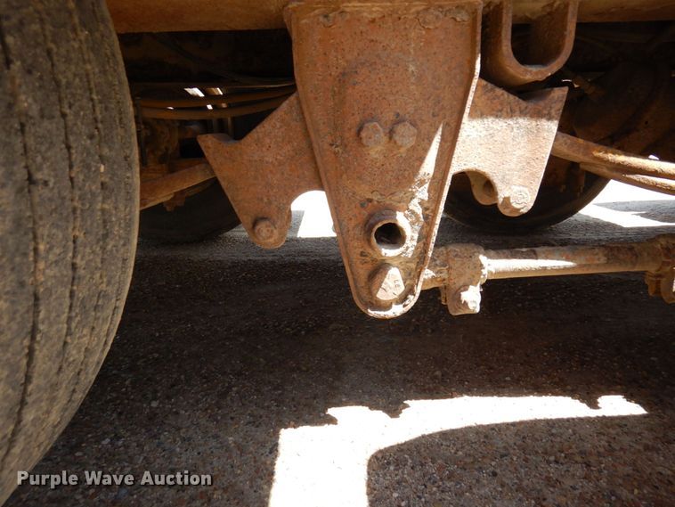 image for item DR0350 1979 HFTH  drop deck equipment trailer