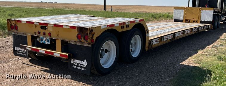 image for item DR1342 2010 Trail King TK54MG-482  lowboy equipment trailer