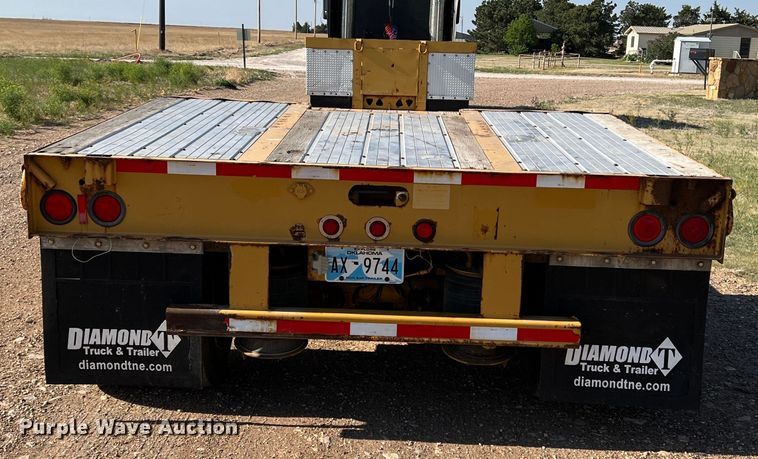 image for item DR1342 2010 Trail King TK54MG-482  lowboy equipment trailer