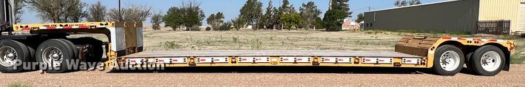 image for item DR1342 2010 Trail King TK54MG-482  lowboy equipment trailer