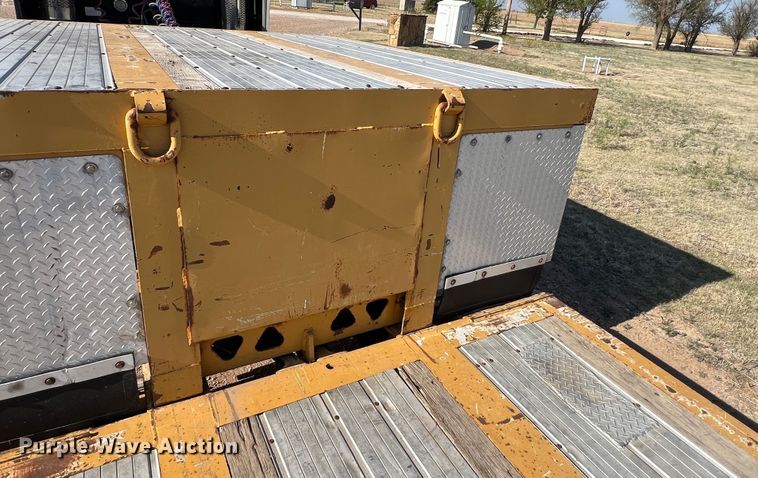 image for item DR1342 2010 Trail King TK54MG-482  lowboy equipment trailer