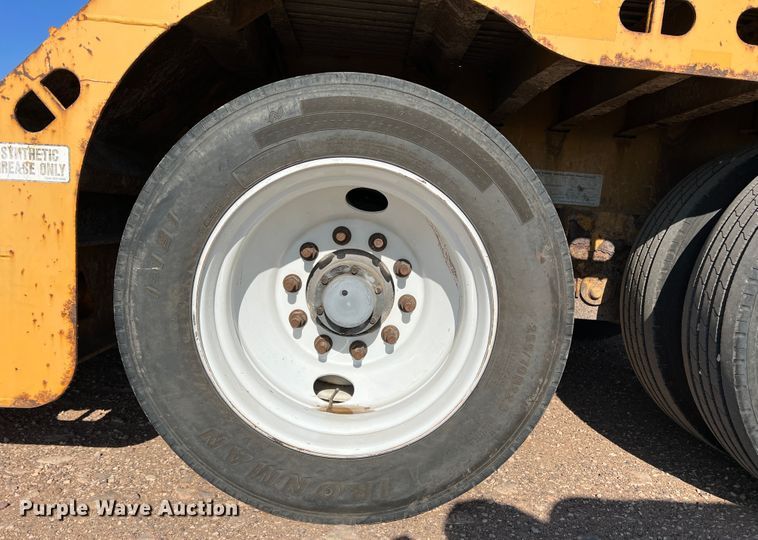 image for item DR1342 2010 Trail King TK54MG-482  lowboy equipment trailer