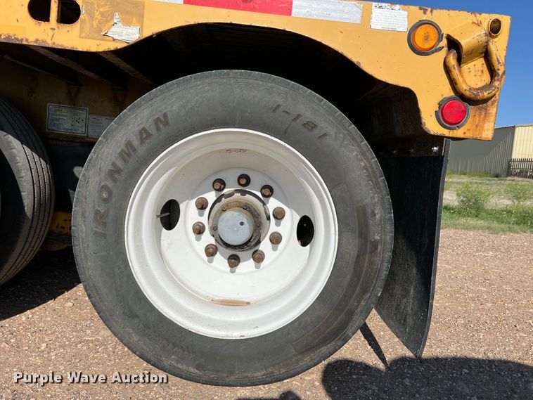 image for item DR1342 2010 Trail King TK54MG-482  lowboy equipment trailer