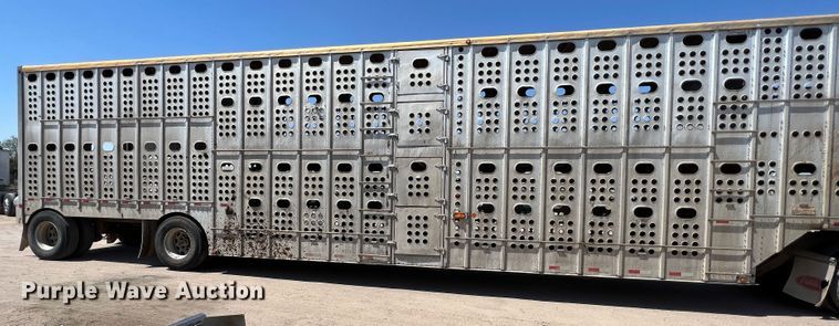image for item DR1368 2005 Merritt  livestock trailer