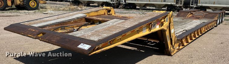 image for item DR1372 1997 Load King 503 DFP  lowboy equipment trailer