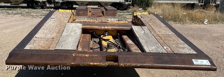 image for item DR1372 1997 Load King 503 DFP  lowboy equipment trailer