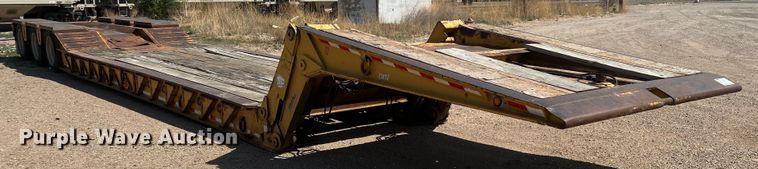 image for item DR1372 1997 Load King 503 DFP  lowboy equipment trailer