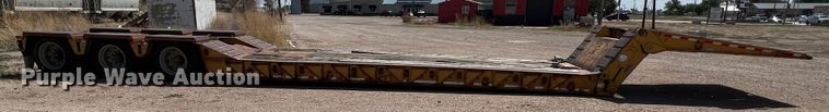 image for item DR1372 1997 Load King 503 DFP  lowboy equipment trailer