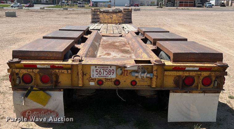 image for item DR1372 1997 Load King 503 DFP  lowboy equipment trailer